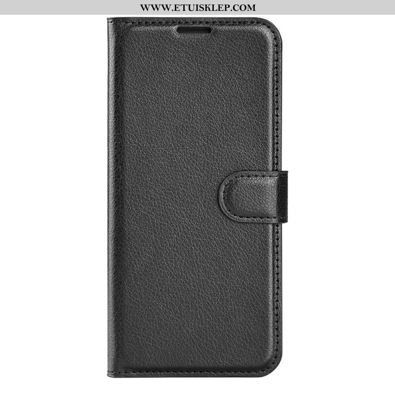 Etui Folio do Sony Xperia 1 IV Klasyczne Liczi